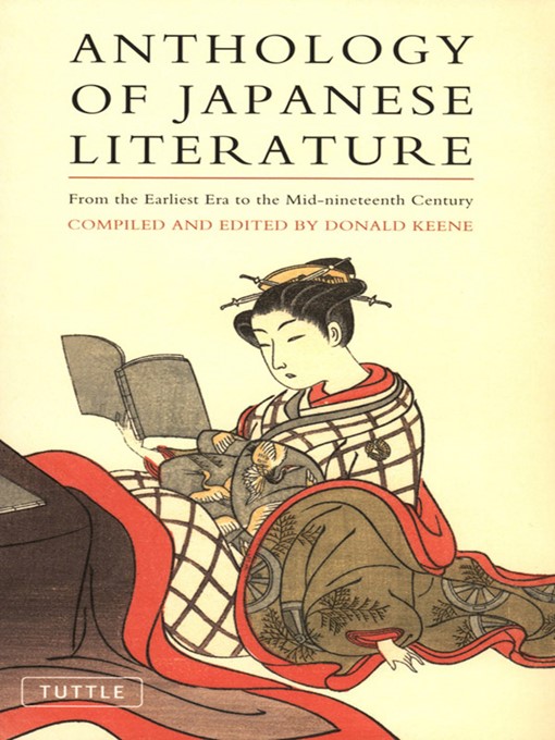 Cover image for Anthology of Japanese Literature